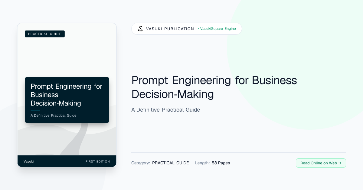 Prompt Engineering for Business Decision‑Making: A Definitive Practica ...